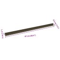 LISTWY SCHODOWE 10 SZT SZAMPAŃSKI 67CM ALUMINIUM