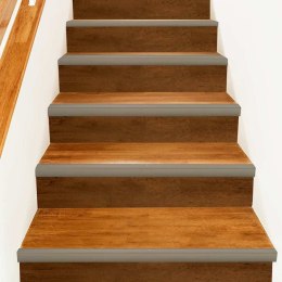 LISTWY SCHODOWE 30 SZT SZAMPAŃSKI 67CM ALUMINIUM