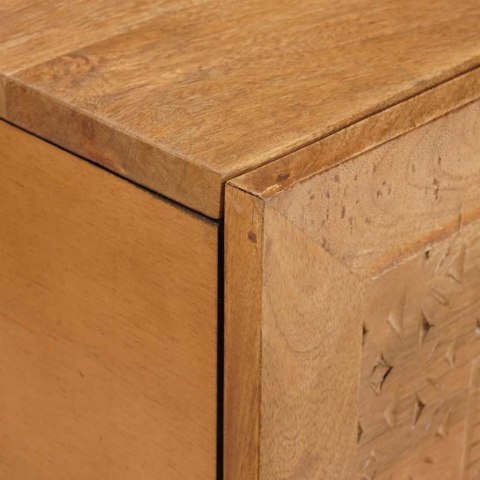 VidaXL Stolik kawowy Jasny Brąz 80 x 50 x 40 cm Lite drewno akacjowe