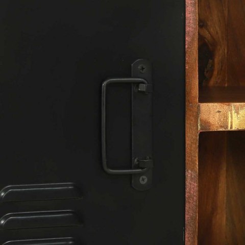 VidaXL Szafka Ławkowa Wielokolorowe Lite drewno z odzysku