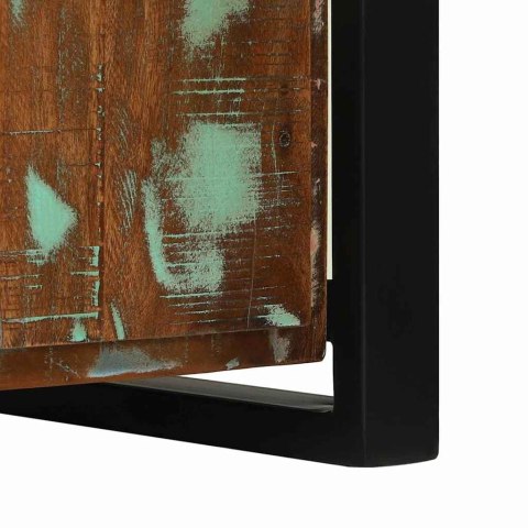 VidaXL Szafka Ławkowa Wielokolorowe Lite drewno z odzysku