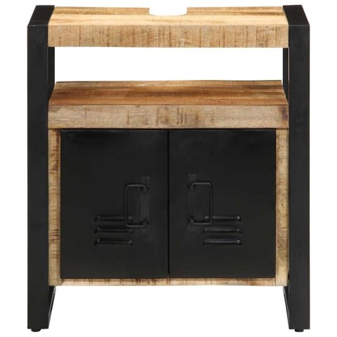 VidaXL Szafka Łazienkowa Brązowy 55 x 35 x 60 cm Lite drewno mango