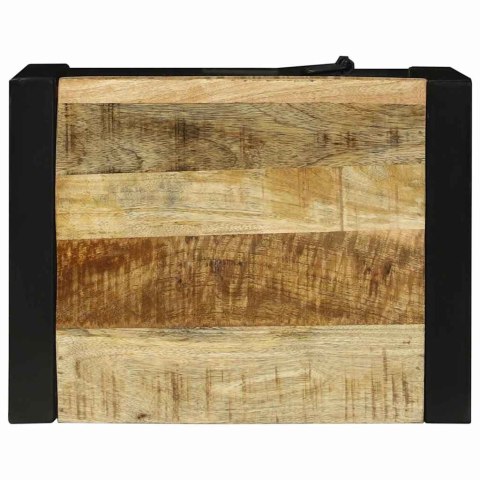 SZAFKA ŁAZIENKOWA BRĄZOWY 40X30X40CM LITE DREWNO MANGO