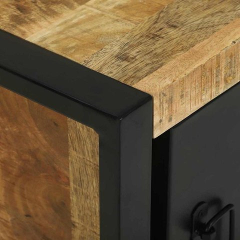 SZAFKA ŁAZIENKOWA BRĄZOWY 40X30X40CM LITE DREWNO MANGO