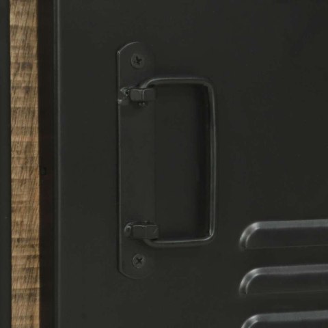 SZAFKA ŁAZIENKOWA BRĄZOWY 40X30X40CM LITE DREWNO MANGO