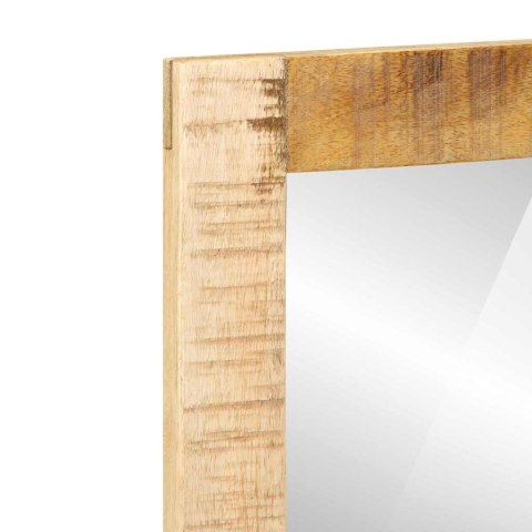 VidaXL Toaletka z szufladą Brązowy 100 x 40 x 120 cm Lite drewno mango