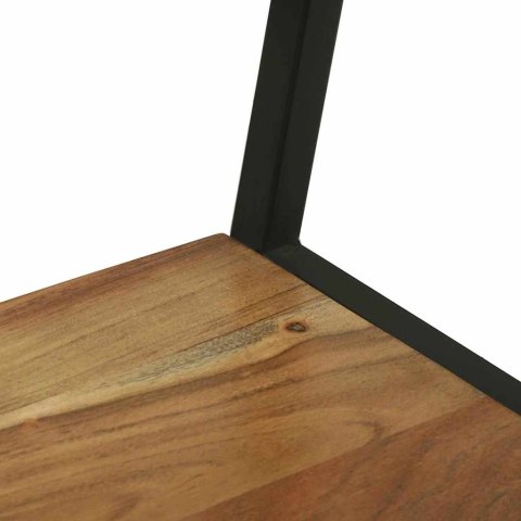 VidaXL Wieszak na Ubrania Czarny 60 x 45 x 180 cm Lite drewno akacjowe