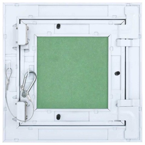 DRZWICZKI REWIZYJNE BIAŁY 20X20CM ALUMINIUM I PŁYTA GIPSOWA