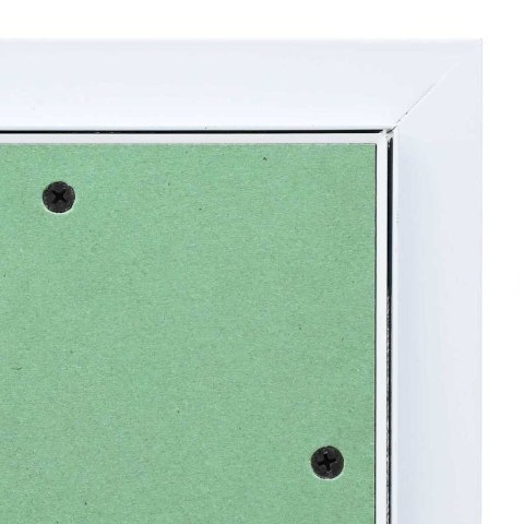 DRZWICZKI REWIZYJNE BIAŁY 20X25CM ALUMINIUM I PŁYTA GIPSOWA