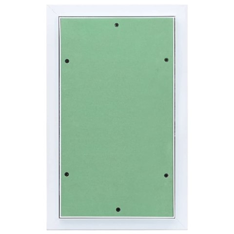 DRZWICZKI REWIZYJNE BIAŁY 30X45CM ALUMINIUM I PŁYTA GIPSOWA