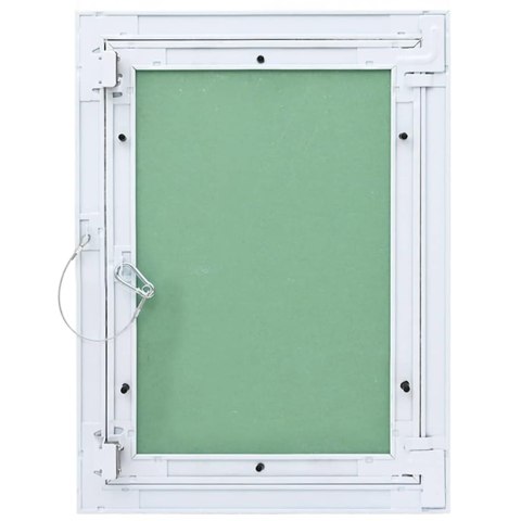 DRZWICZKI REWIZYJNE BIAŁY 35X45CM ALUMINIUM I PŁYTA GIPSOWA