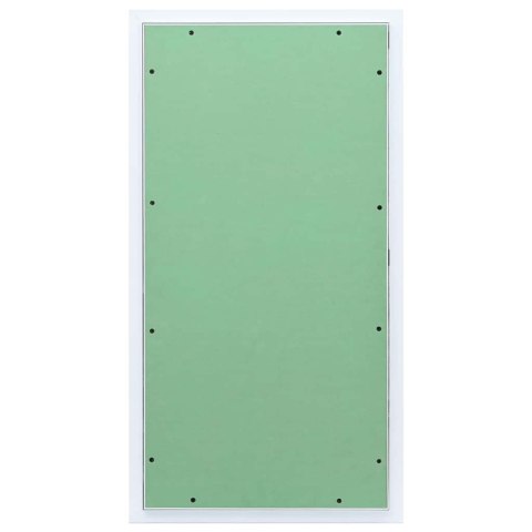 VidaXL Drzwiczki rewizyjne Biały 45 x 85 cm Aluminium i płyta gipsowa