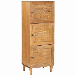 HIGHBOARD JASNOBRĄZOWY 40X33X110CM LITE DREWNO MANGO