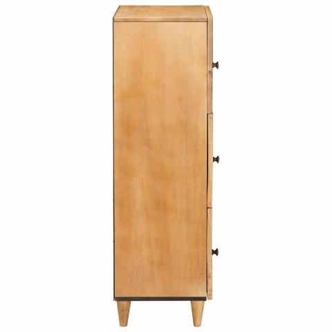 HIGHBOARD JASNOBRĄZOWY 40X33X110CM LITE DREWNO MANGO