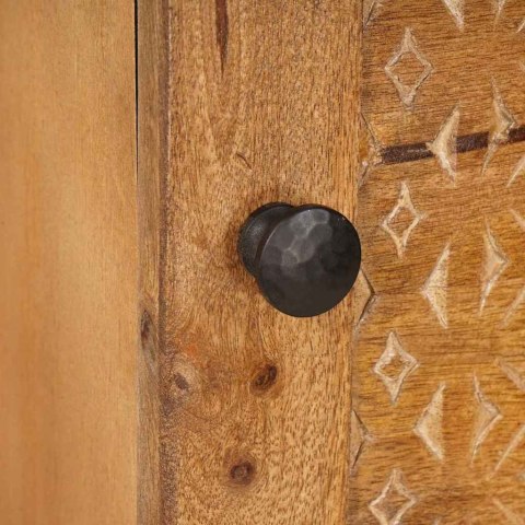 HIGHBOARD JASNOBRĄZOWY 40X33X110CM LITE DREWNO MANGO