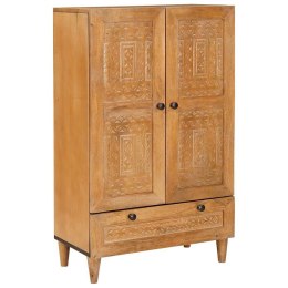 HIGHBOARD JASNOBRĄZOWY 60X33X100CM LITE DREWNO MANGO