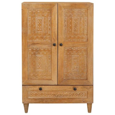 HIGHBOARD JASNOBRĄZOWY 60X33X100CM LITE DREWNO MANGO