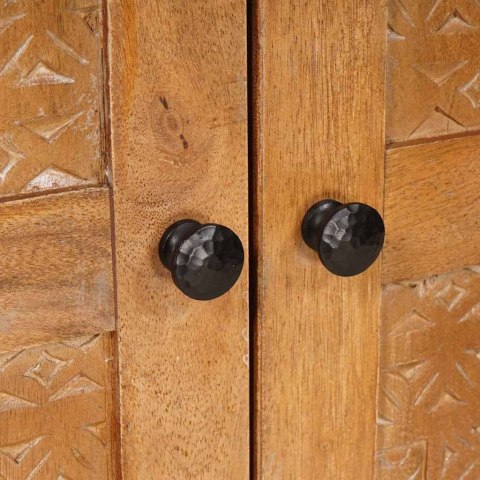 HIGHBOARD JASNOBRĄZOWY 60X33X100CM LITE DREWNO MANGO