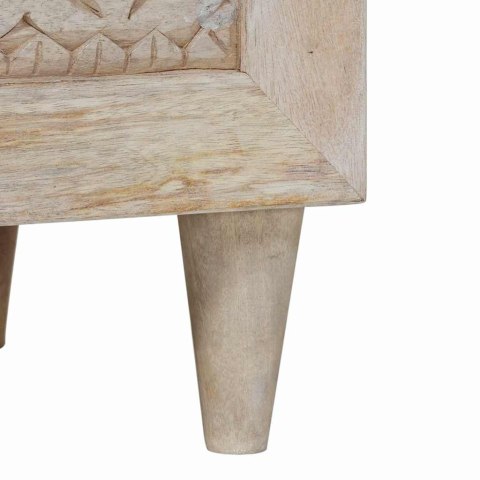 JEDNOSTKI TELEWIZYJNE Z SZUFLADĄ Z PÓŁKĄ BIAŁY 100X 33X 46CM