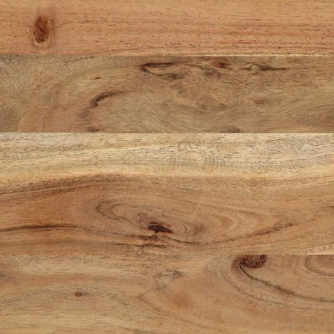 VidaXL Konsola z szufladą Brązowy 90 x 33 x 75 cm lite drewno akacjowe