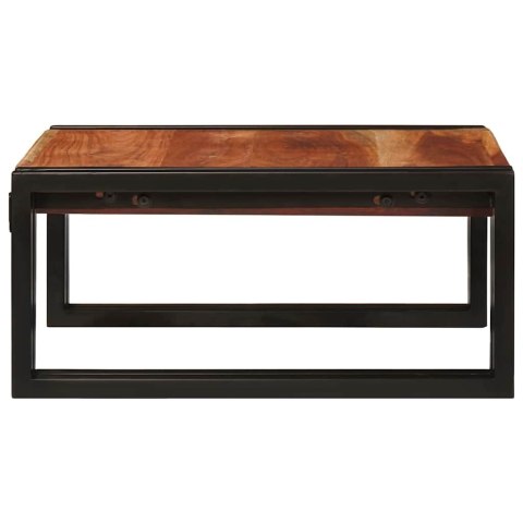 PÓŁKA ŁAZIENKOWA 40X50X23CM LITE DREWNO MANGO I ŻELAZO