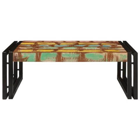 PÓŁKA ŁAZIENKOWA 65X50X23CM LITE DREWNO MANGO I ŻELAZO