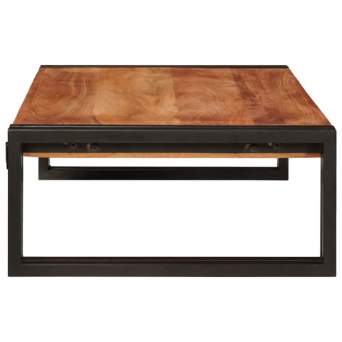 PÓŁKA ŁAZIENKOWA 80X50X23CM LITE DREWNO MANGO I ŻELAZO