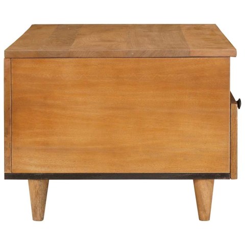 VidaXL Stolik kawowy Jasny Brąz 80 x 54 x 40 cm Lite drewno akacjowe