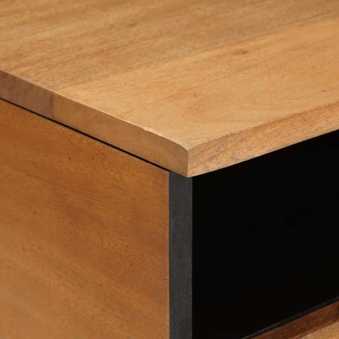 VidaXL Stolik kawowy Jasny Brąz 80 x 54 x 40 cm Lite drewno akacjowe