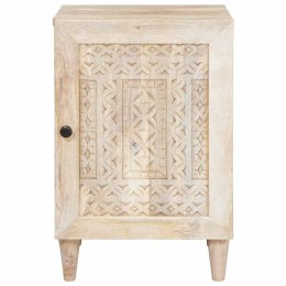 VidaXL Szafka Łazienkowa Biały 38 x 33 x 58 cm Materiał drewnopochodny