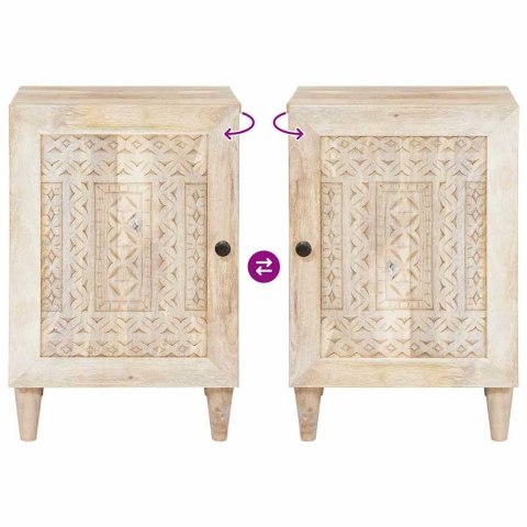 VidaXL Szafka Łazienkowa Biały 38 x 33 x 58 cm Materiał drewnopochodny