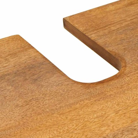 VidaXL Szafka Łazienkowa z przechowywaniem Jasny Brąz 62 x 33 x 58 cm