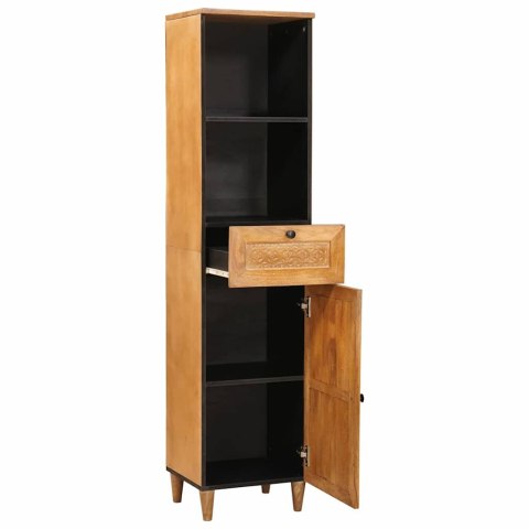 VidaXL Szafka Łazienkowa z szufladą Jasny Brąz 38 x 33 x 160 cm