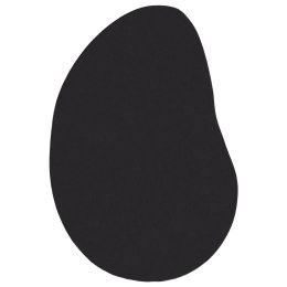 VidaXL Dywan Czarny 120 x 170 cm Poliester