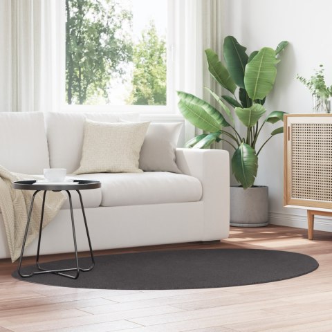 VidaXL Dywan HUARTE Antracyt 120 x 170 cm Poliester