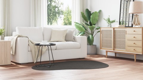 VidaXL Dywan HUARTE Antracyt 120 x 170 cm Poliester