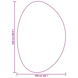 VidaXL Dywan HUARTE Antracyt 160 x 230 cm Poliester