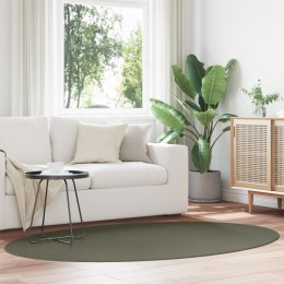 VidaXL Dywan HUARTE Zielony leśny 200 x 140 cm 100% poliester