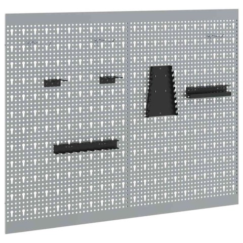 ŁAWKA DO PRZECHOWYWANIA 2 SZT SZARY 100X1X80CM