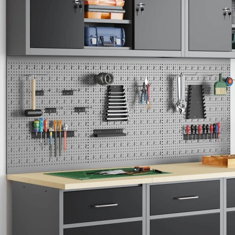 ŁAWKA DO PRZECHOWYWANIA 3 SZT SZARY 150X1X60CM