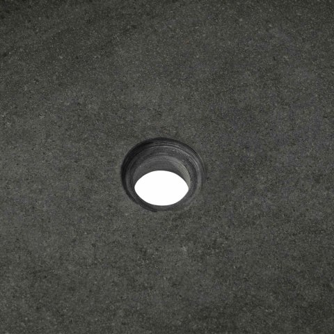 NAROŻNY ZLEW WISZĄCY SZARY (30-37)X(30-37)X12CM