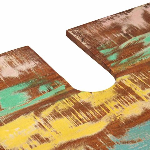 VidaXL Szafka pod umywalkę z drzwiami Lite drewno z odzysku i żelazo