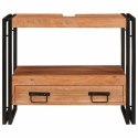 VidaXL Szafka pod umywalkę z szufladą Lite drewno akacjowe i żelazo