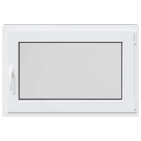 VidaXL Okno piwniczne "RISOR" 90x50 cm uchylno-rozwierne DIN prawe antracyt