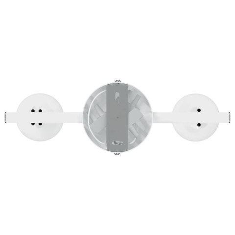 VidaXL Reflektor sufitowy Biały 25.5 x 8 x 15.5 cm Stal