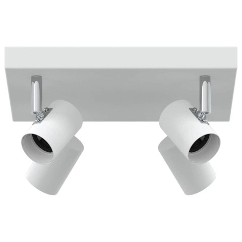 VidaXL Reflektor sufitowy Biały 26.5 x 26 x 11.5 cm Stal