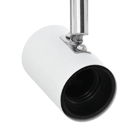 VidaXL Reflektor sufitowy Biały 26.5 x 26 x 11.5 cm Stal