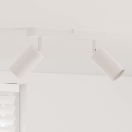 VidaXL Reflektor sufitowy Biały 26 x 5.5 x 16.5 cm Stal