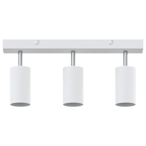 VidaXL Reflektor sufitowy Biały 38 x 5.5 x 16.5 cm Stal