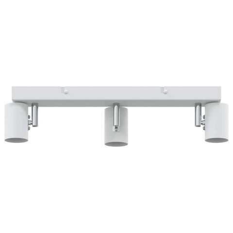 VidaXL Reflektor sufitowy Biały 38 x 6.5 x 11.5 cm Stal